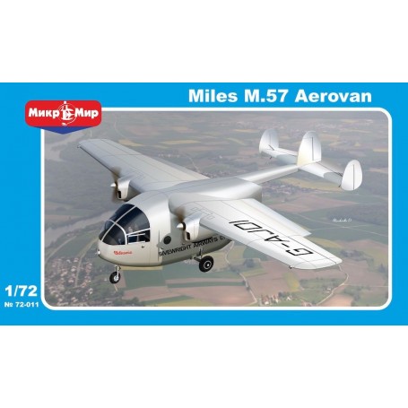 Maquette avion Miles M.57 Aerovan