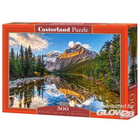 Puzzle Morning Sunlight in the Rockies, puzzle 500 pièces