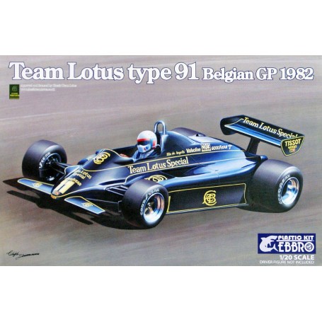 Maquette Lotus 91 - Belgique GP 1991