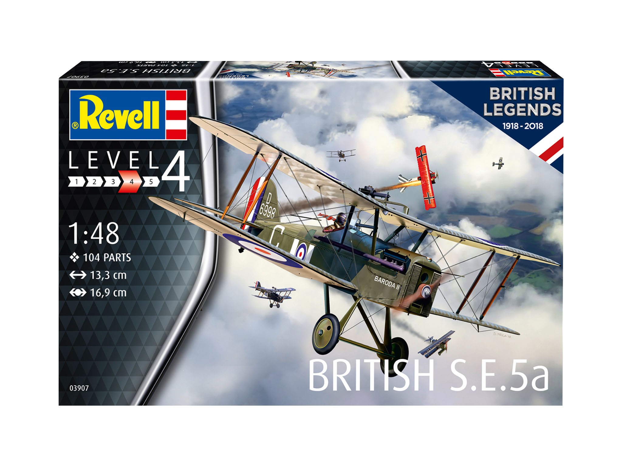 Maquette Revell British Legends British S.E.5a 1/48- 1/48 - Maquette 