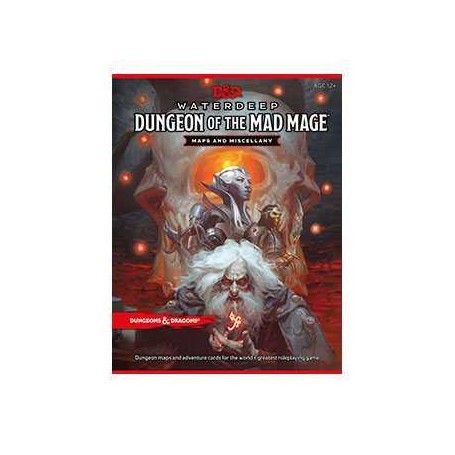 Jeu de plateau et accessoires Dungeons & Dragons RPG Waterdeep: Dungeon of the Mad Mage - Maps & Miscellany *ANGLAIS*