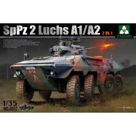 Maquette Bundeswehr SpPz 2 Luchs A1 / A2 '2 en 1'