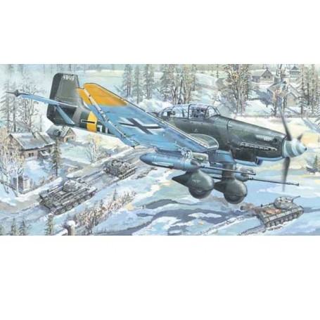 Maquette avion Junkers Ju-87G-2 Stuka 