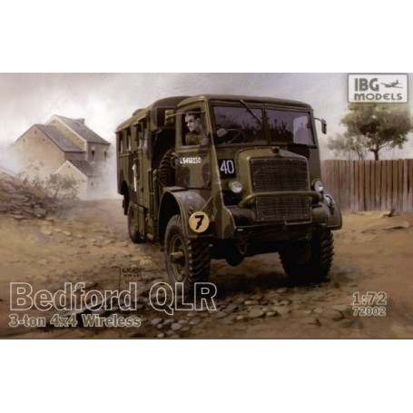 Maquette militaire Bedford QLR 3 tonnes 4 x 4 version Sans fil 