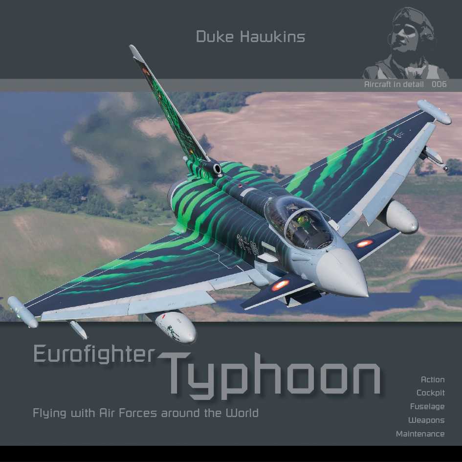  HMH-Publications Livre Duke Hawkins: Eurofighter Typhoon. Il contient