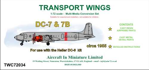  AIM - Transport Wings Kit de conversion Douglas DC-7 & DC-7B (conçu p