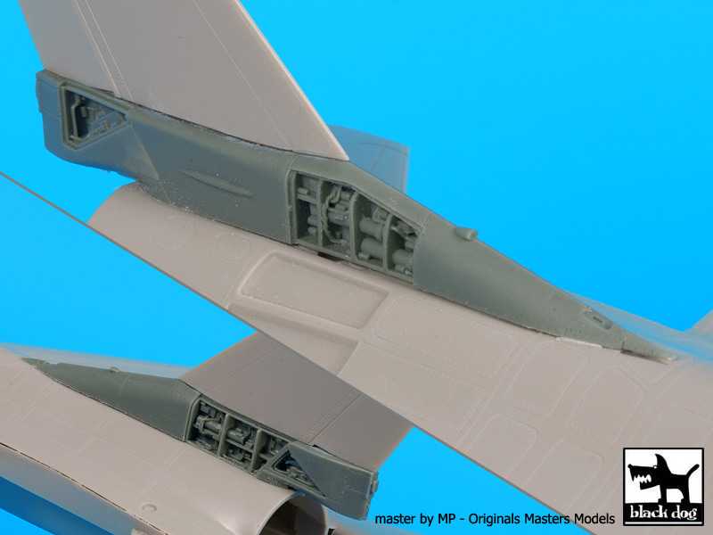  Black Dog Lockheed-Martin F-16C Tail Electronics (conçu pour être uti