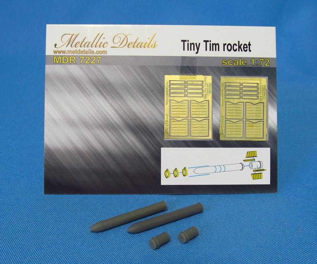  Metallic Details Minuscule Tim Rocket-1/72 - Accessoires