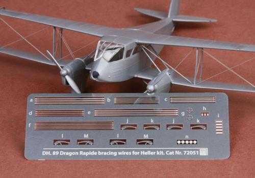  SBS Model ensemble de fil de gréement de Havilland DH-89 Dragon Rapid