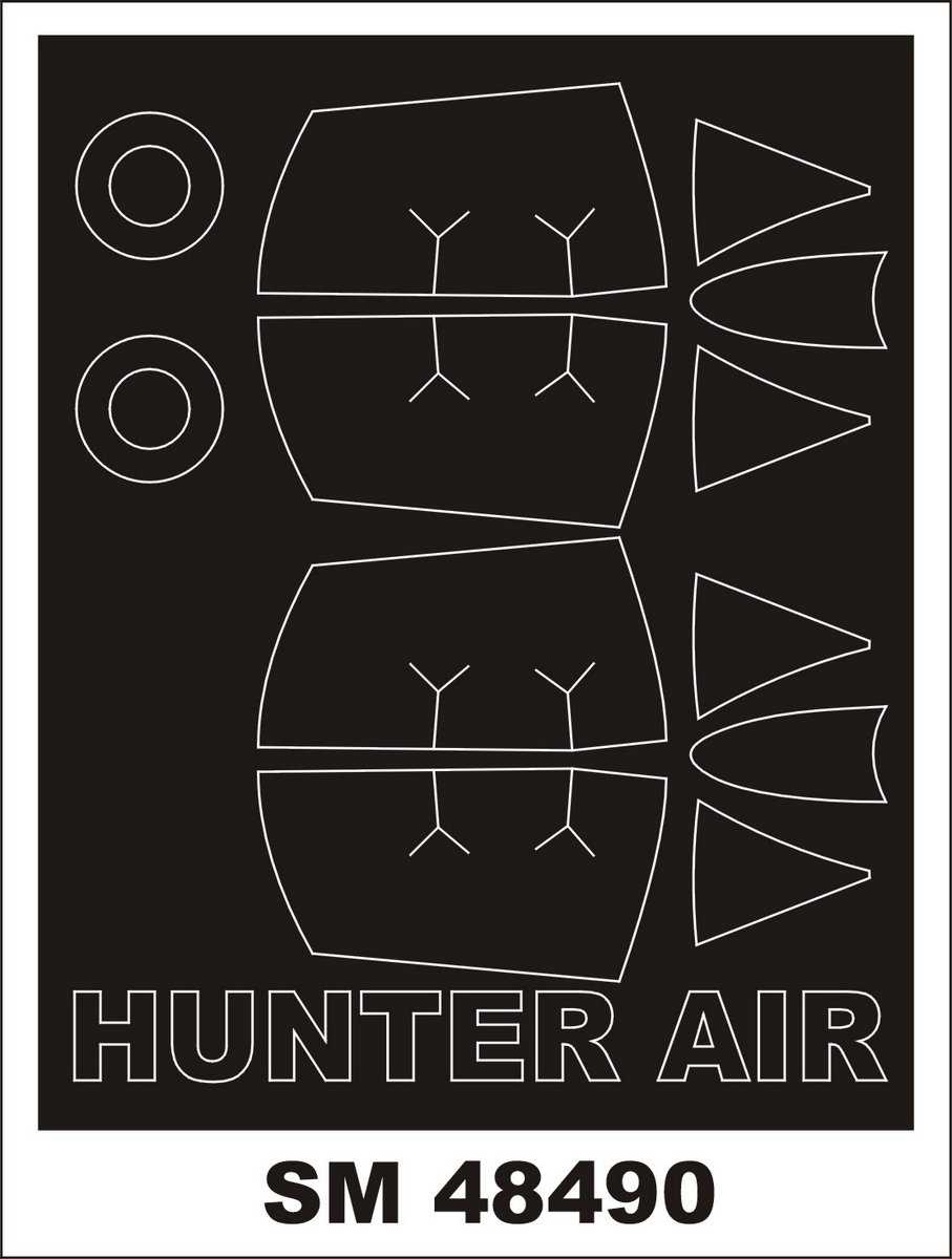  Montex Hawker Hunter F.6 (extérieur, intérieur) (conçu pour être util