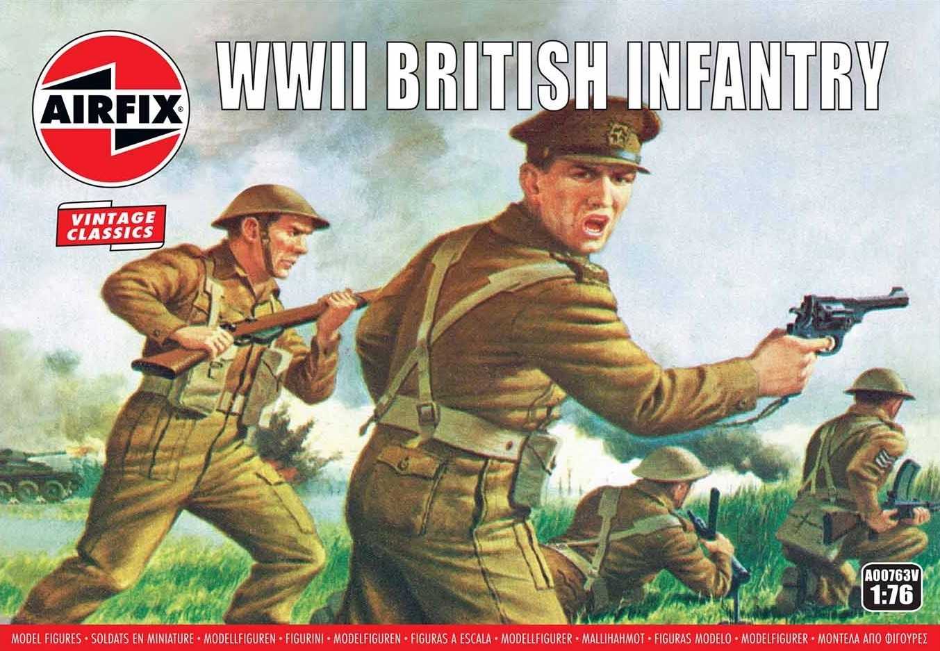 Figurines Airfix Infanterie britannique (Seconde Guerre mondiale) 'Sér