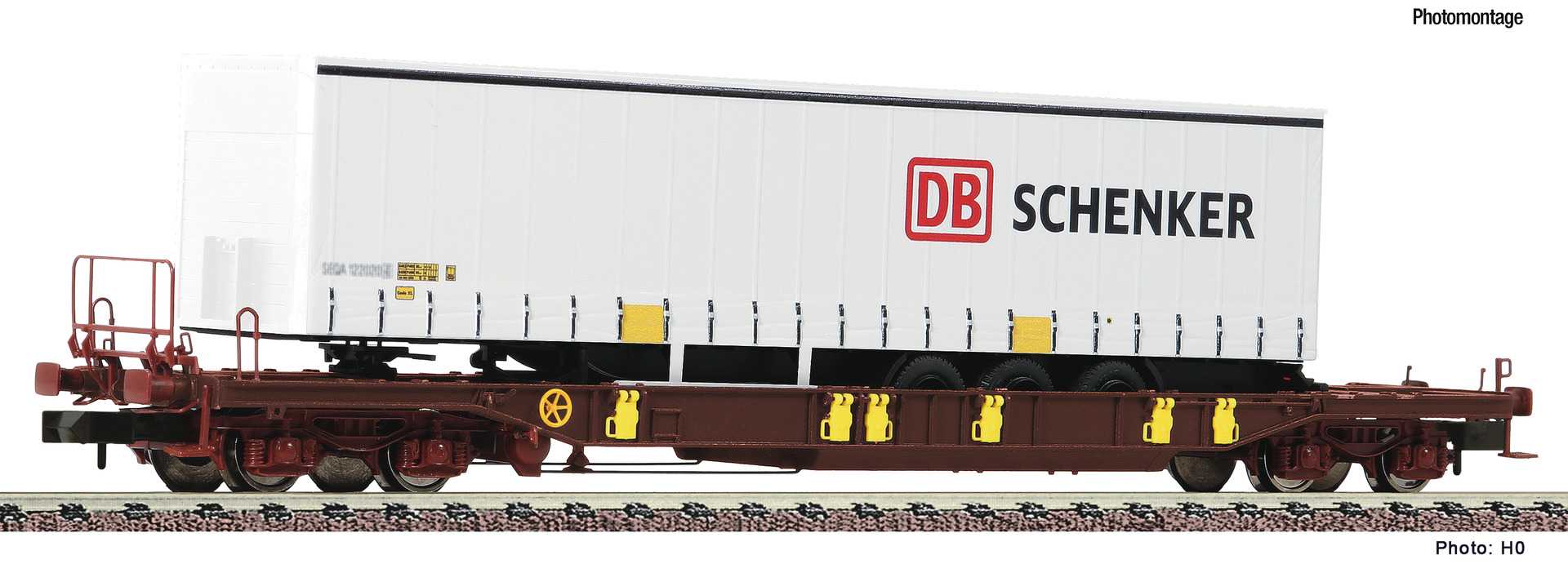  Roco-Fleischmann Wagon de poche T3, AAE-N - Trains miniatures : matér