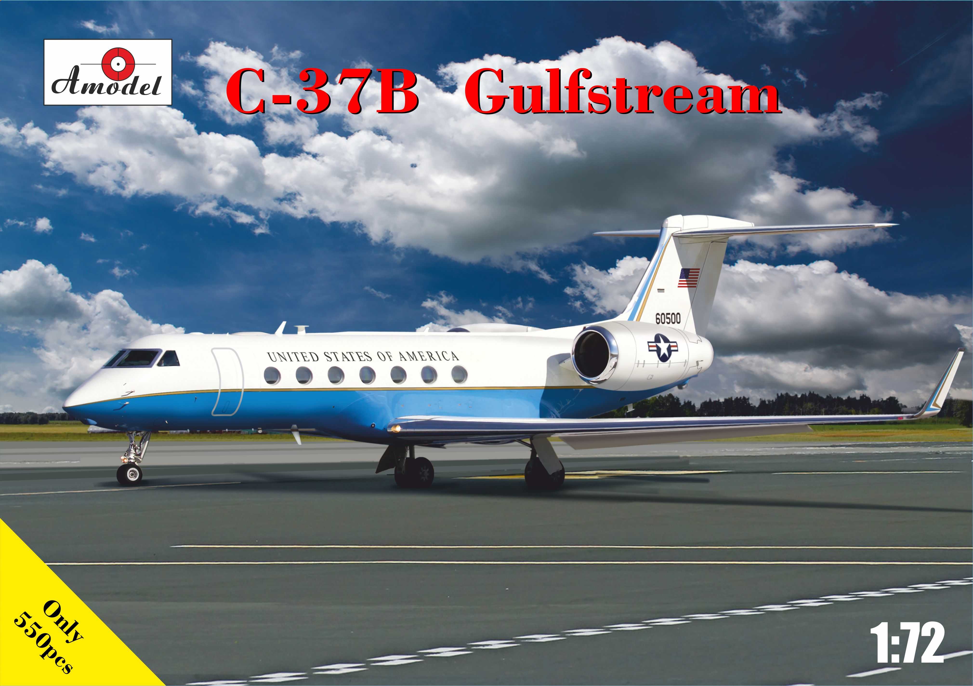 Maquette AModel C-37B Gulfstream V-1/72 - Maquette d'avion