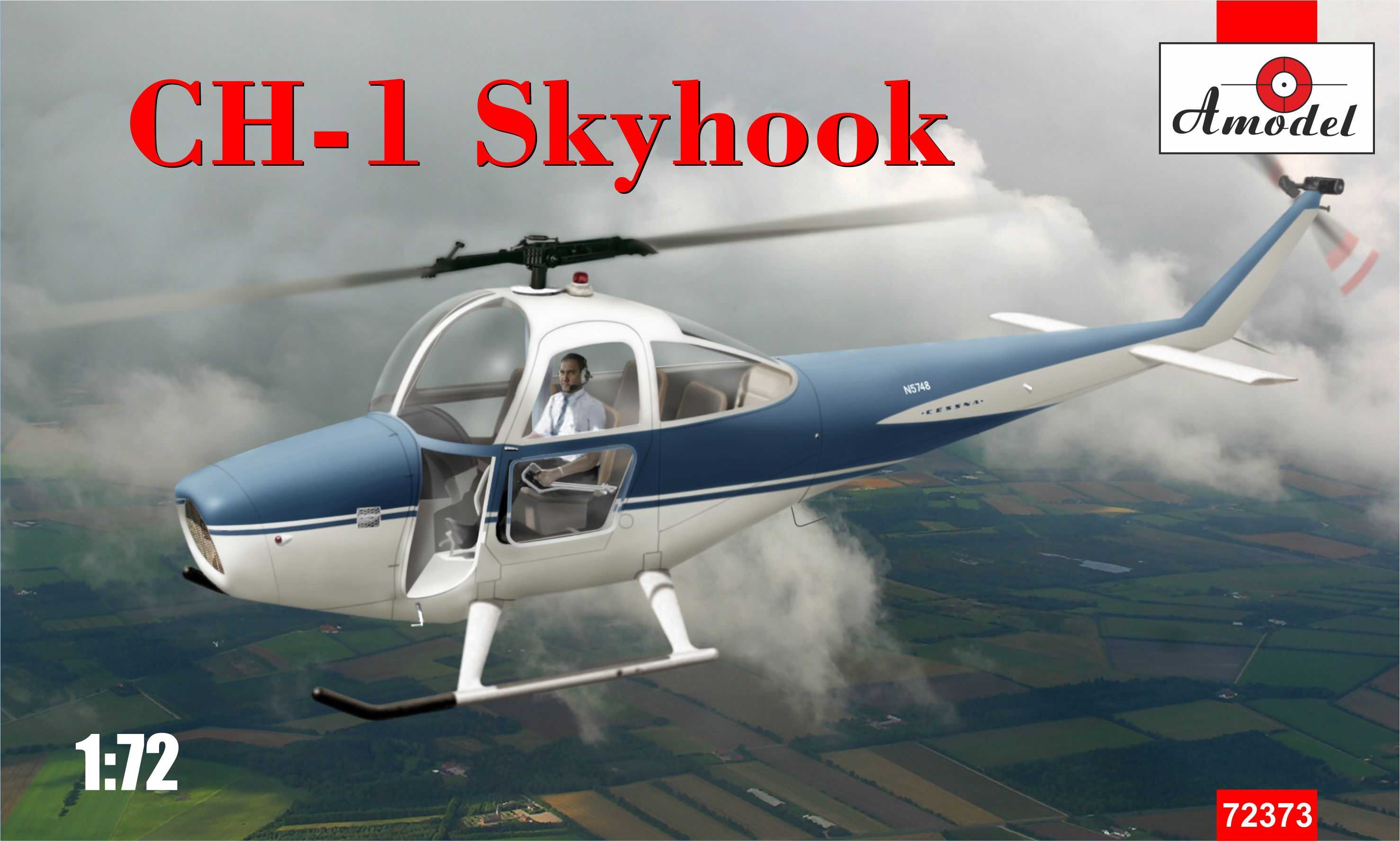 Maquette AModel CH-1 Skyhook-1/72 - Maquette d'avion