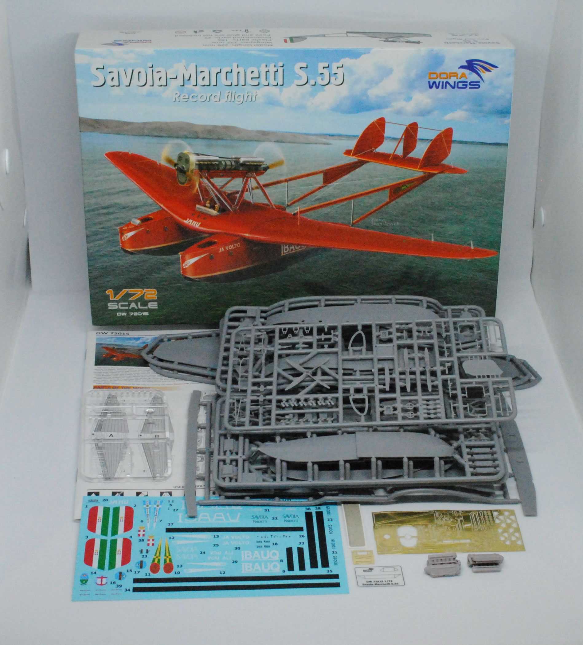 Maquette Dora Wings Savoia-Marchetti S.55-1/72 - Maquette d'avion