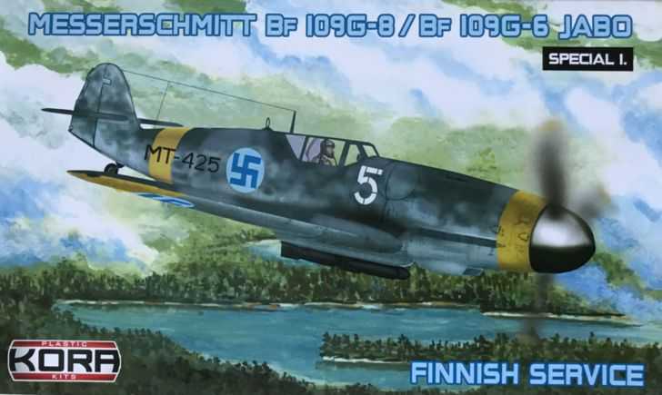 Maquette Kora Messerschmitt Bf-109G-8 / G-6 Service finlandais JABO (c
