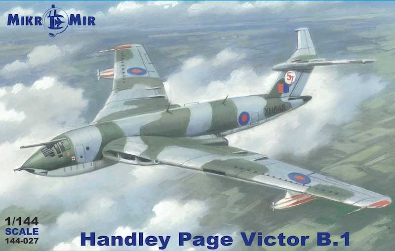 Maquette Micro-Mir Handley-Page Victor B.1-1/144 - Maquette d'avion