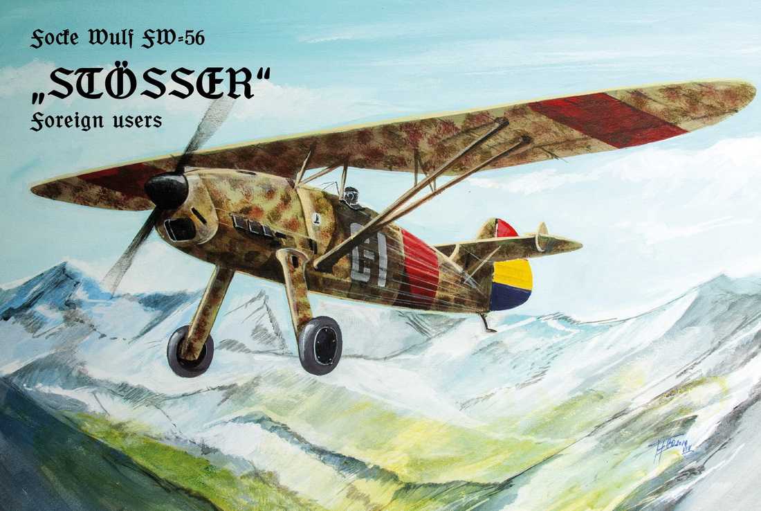 Maquette Attack Focke-Wulf Fw-56 Stosser 'Utilisateurs étrangers' (Hon
