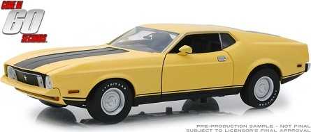 Miniature GREENLIGHT FORD MUSTANG MACH 1 ELEANOR 1971 60 SECONDES CHR