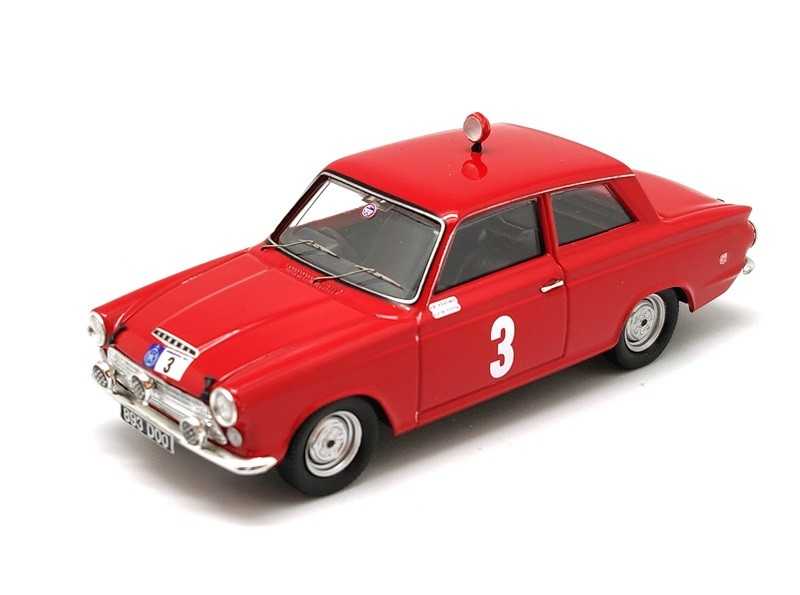 Miniature TROFEU FORD CORTINA GT 3 ELFORD/STONE RALLYE RAC 1964-1/43 -