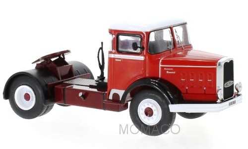  IXO MODELS BERNARD 150 MB 1951 ROUGE/BLANC-1/43 - Miniature de camion