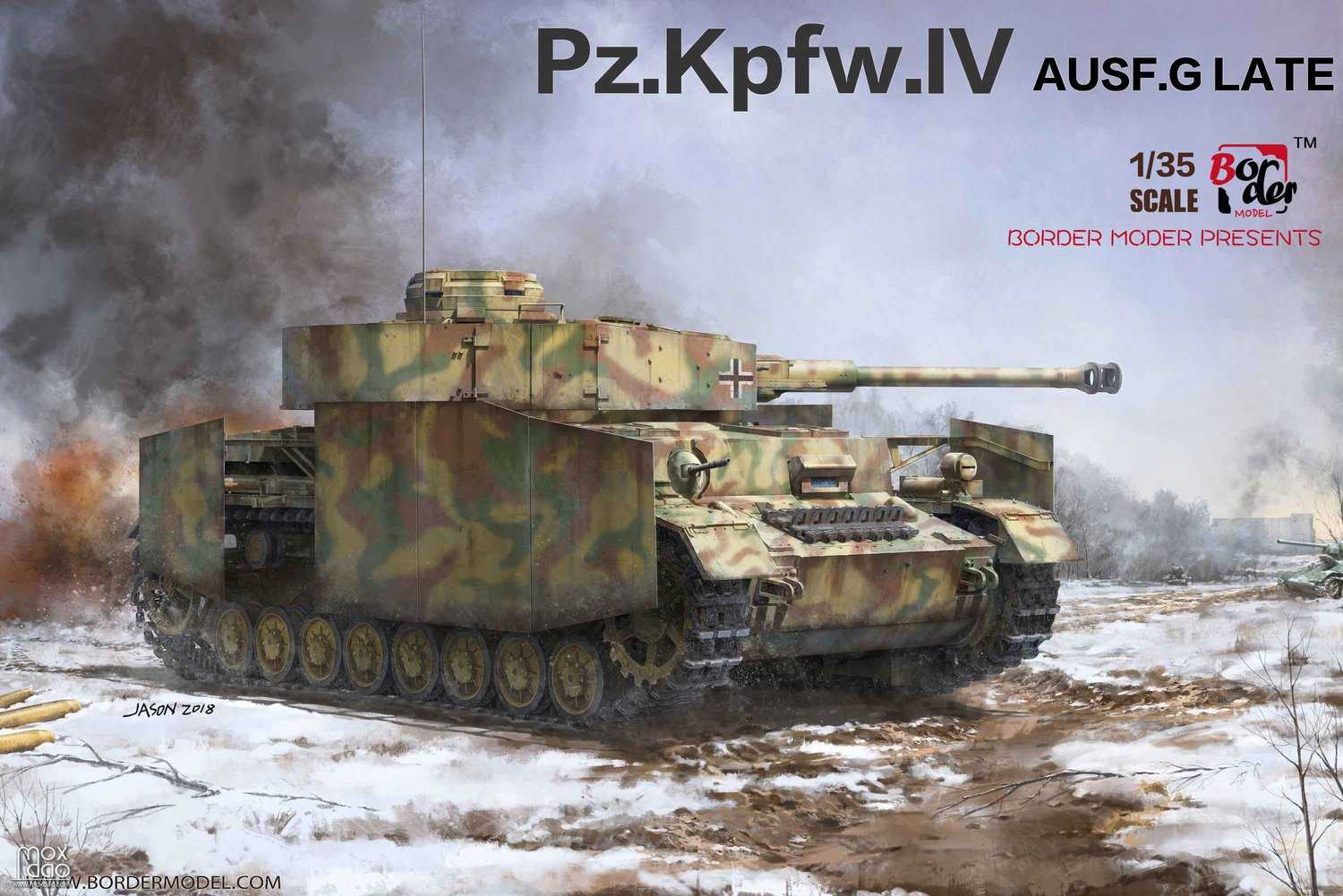 Maquette Border Models Pz.Kpfw.IV Ausf.G Mid / Late- 1/35 - Maquette 