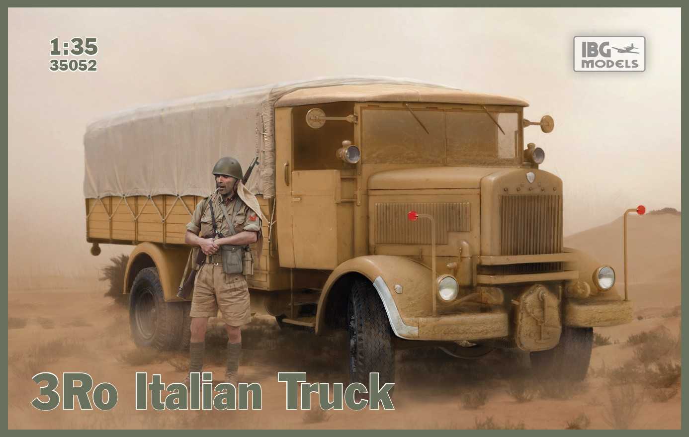 Maquette IBG Camion italien 3Ro- 1/35 - Maquette militaire