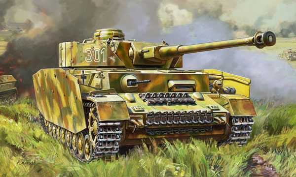 Maquette Zvezda Panzer IV Ausf.G- 1/35 - Maquette militaire