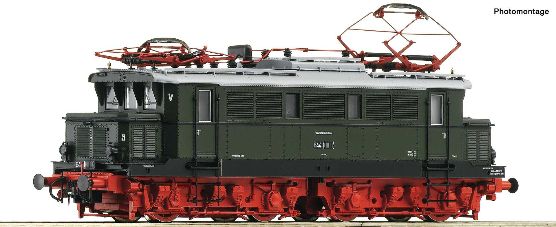  Roco-Fleischmann Locomotive électrique classe E 44, DR-H0 - Trains mi