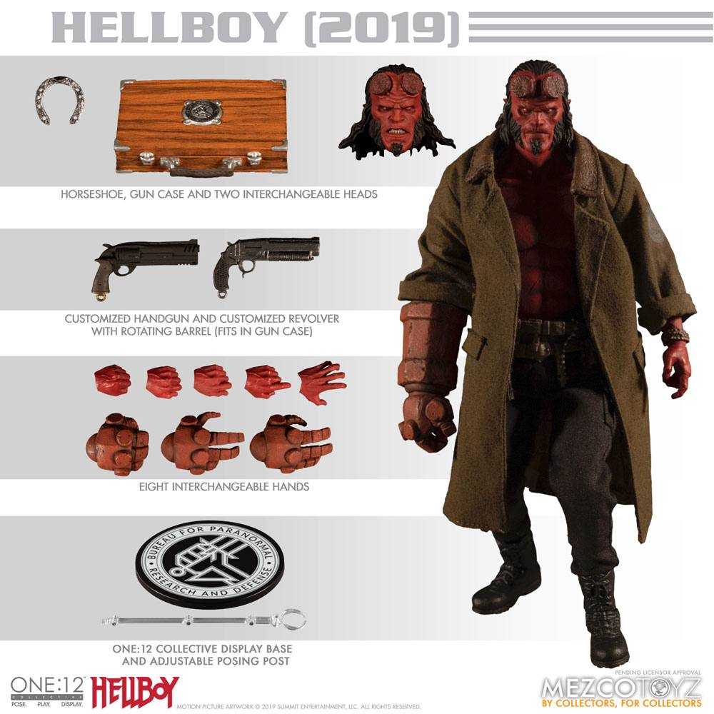 Figurine articulée Mezco Toys Hellboy (2019) figurine 1/12 Hellboy 17 