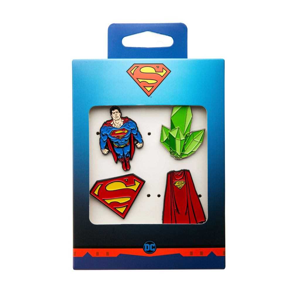  Sales One DC Comics pack 4 pin's Superman- - Badges et broches