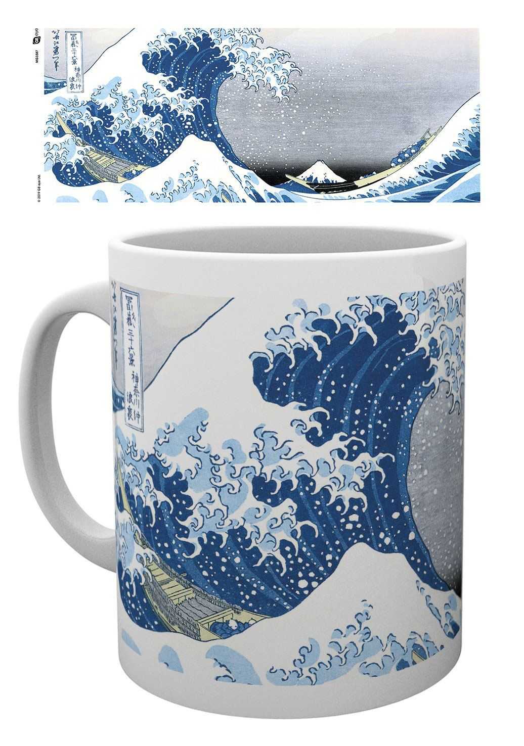  GB eye Japanese Art mug Great Wave by Utagawa Hiroshige- - Mugs et ta