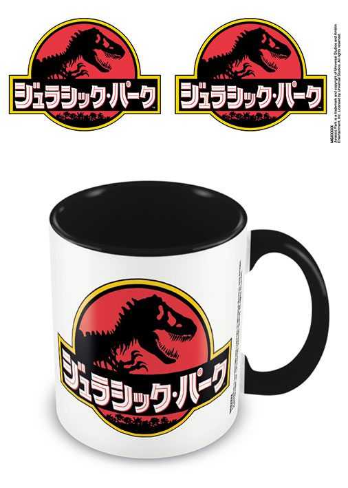  Pyramid International Jurassic Park mug Coloured Inner Japanese Text-