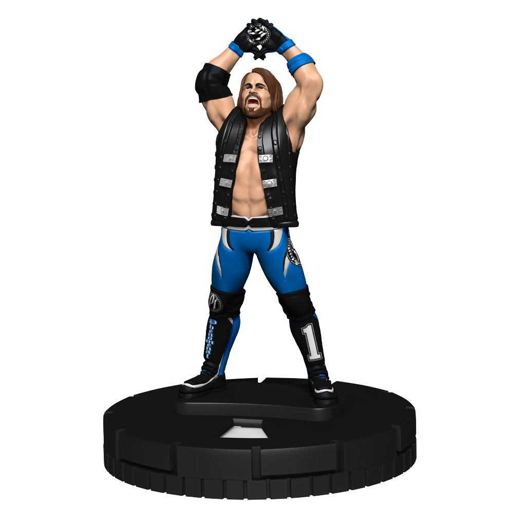 Jeux de figurines Wizkids WWE HeroClix miniature AJ Styles- - Jeux de 