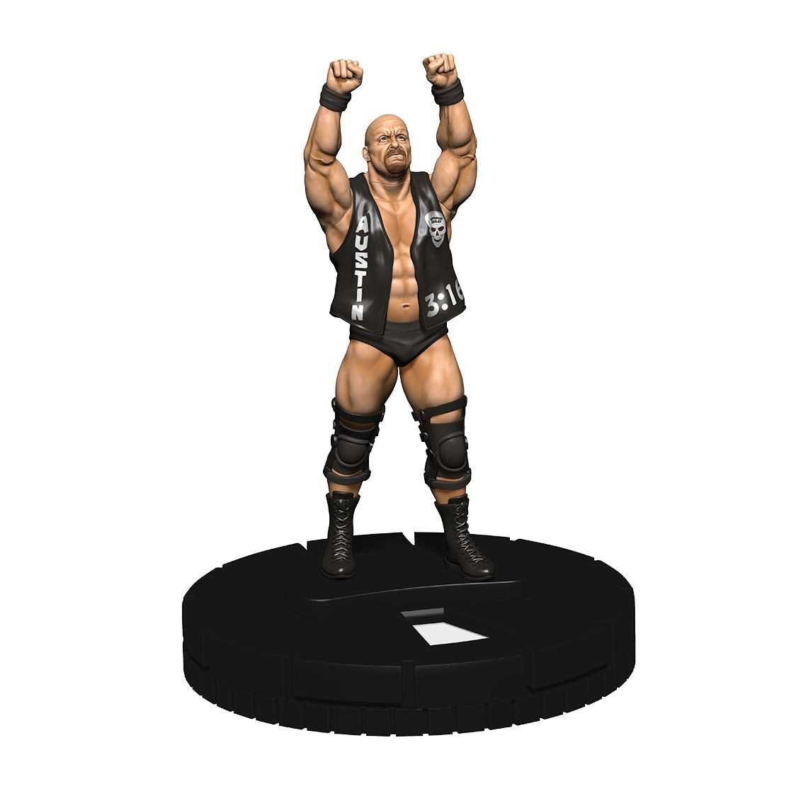 Jeux de figurines Wizkids WWE HeroClix miniature Stone Cold Steve Aust