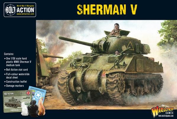Jeux de figurines Warlord Games Sherman V- 28mm - 1/56 - Jeux de figur