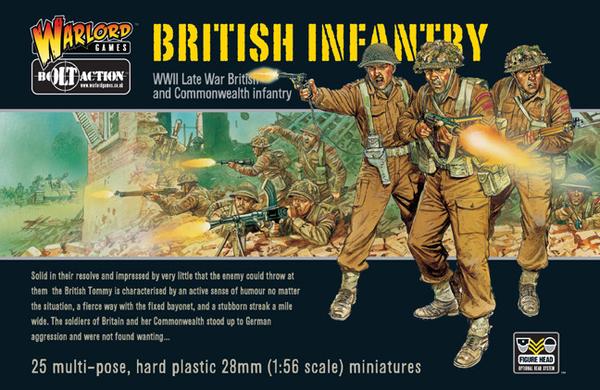 Jeux de figurines Warlord Games Infanterie Britannique- 28mm - 1/56 - 
