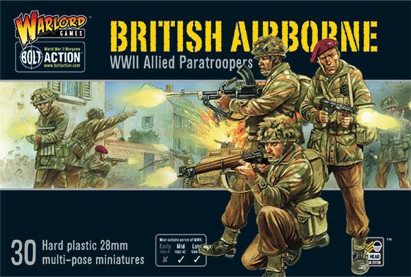 Jeux de figurines Warlord Games Airborne britannique- - Jeux de figuri