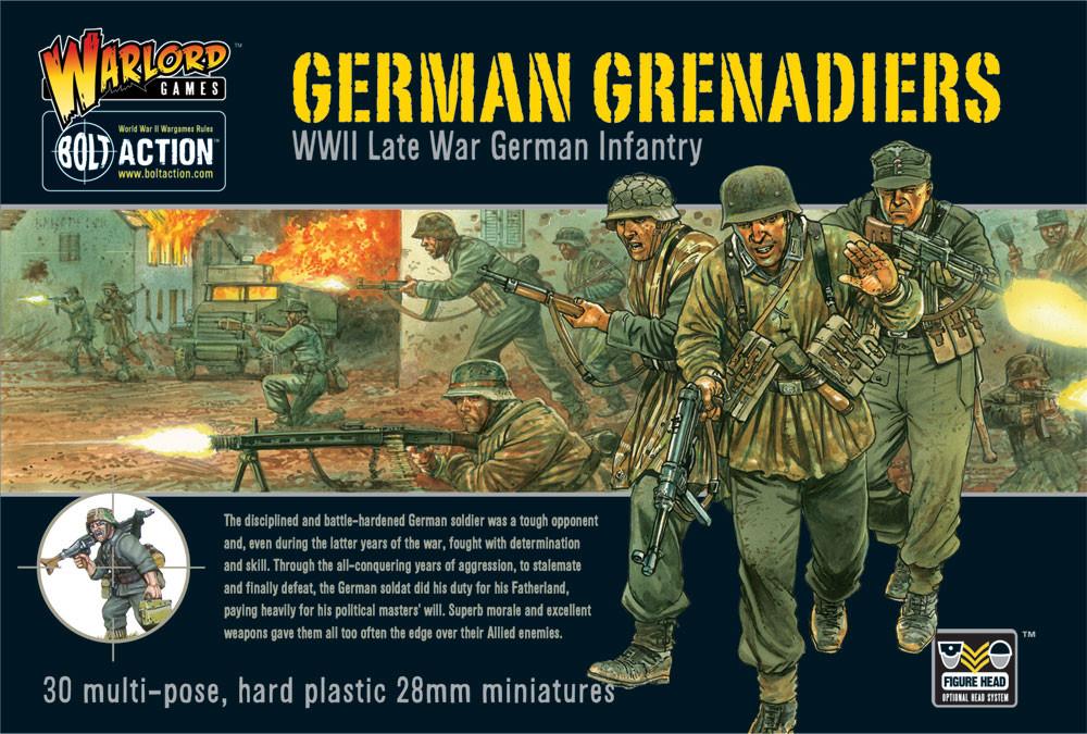 Jeux de figurines Warlord Games Grenadiers allemands- - Jeux de figuri