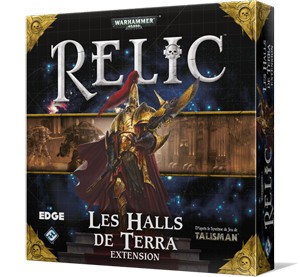  Edge Entertainment Relic : Les Halls de Terra (Extension)- - Jeu de