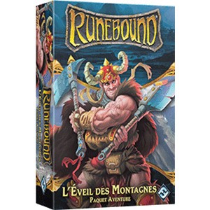  Fantasy Flight Games Runebound : L'Éveil des Montagnes (Extension)-