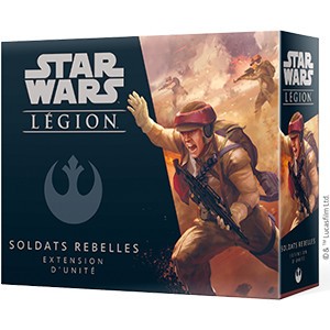  Fantasy Flight Games Star Wars Légion : Soldats Rebelles- - Jeux de
