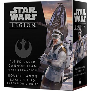  Fantasy Flight Games Star Wars Légion : Équipe Canon Laser 1.4 FD- 