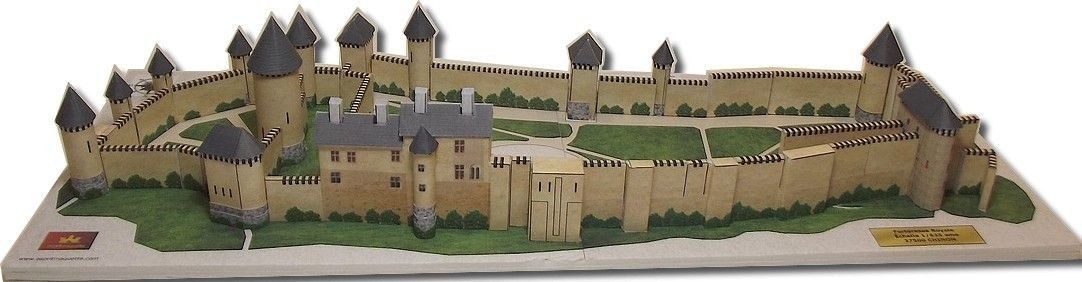  Esprit Maquette Maquette Forteresse royale de Chinon (37)-1/625 - Maq