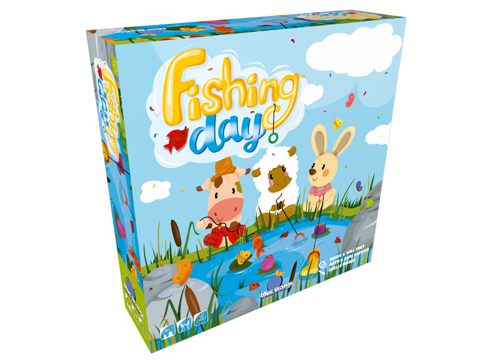  Blue Orange Fishing day- - Jeux pour enfants