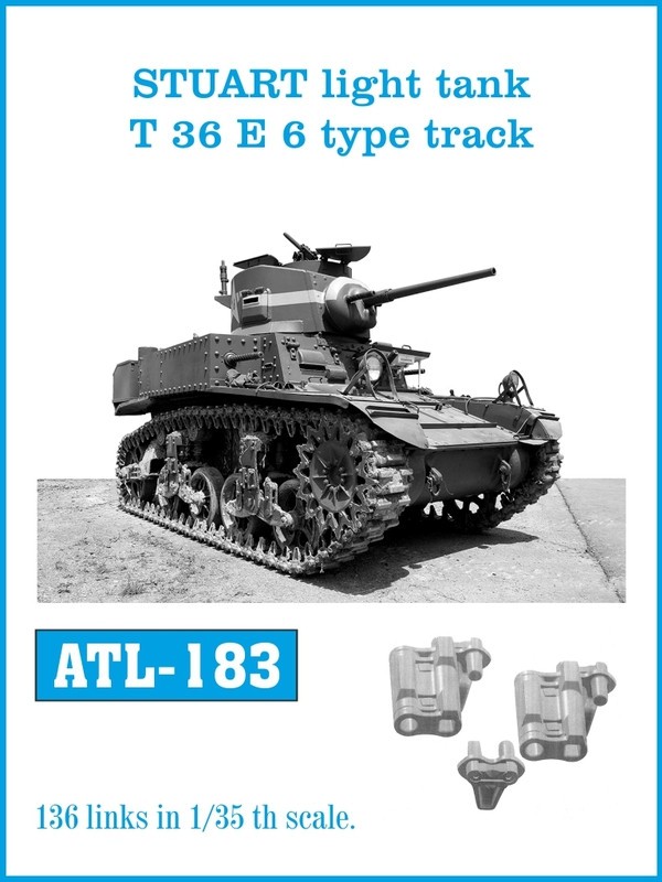  Friul Modellismo Circuit type STUART Light Tank T 36 E 6 (conçu pour 