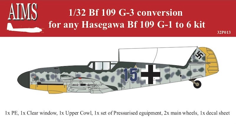  Aims Conversion de Messerschmitt Bf-109G-3 (conçu pour être utilisé a