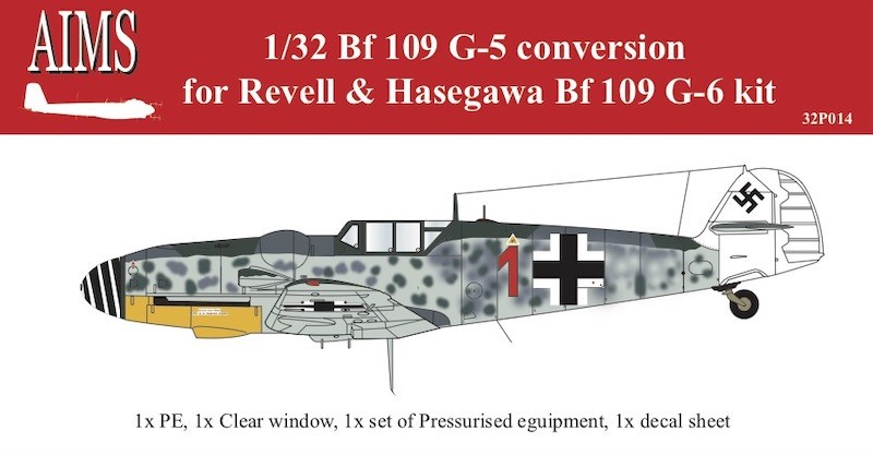  Aims Conversion Messerschmitt Bf-109G-5 (conçu pour être utilisé avec