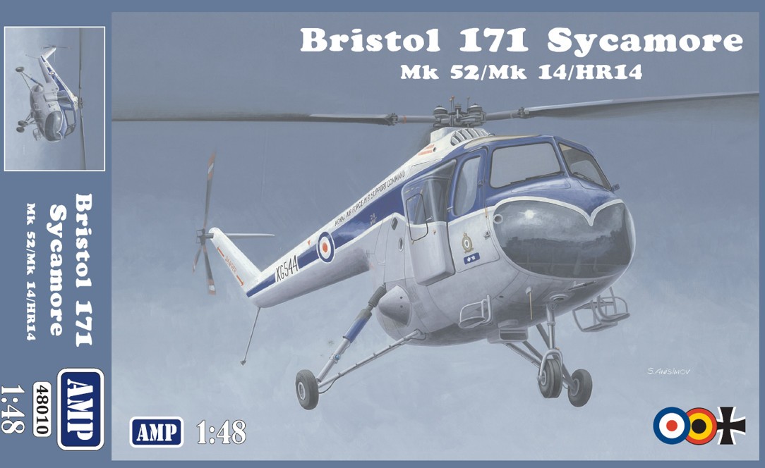 Maquette AMP Bristol 171 Sycamore Mk.52 / Mk.14 / HR14- 1/48 - Maquet