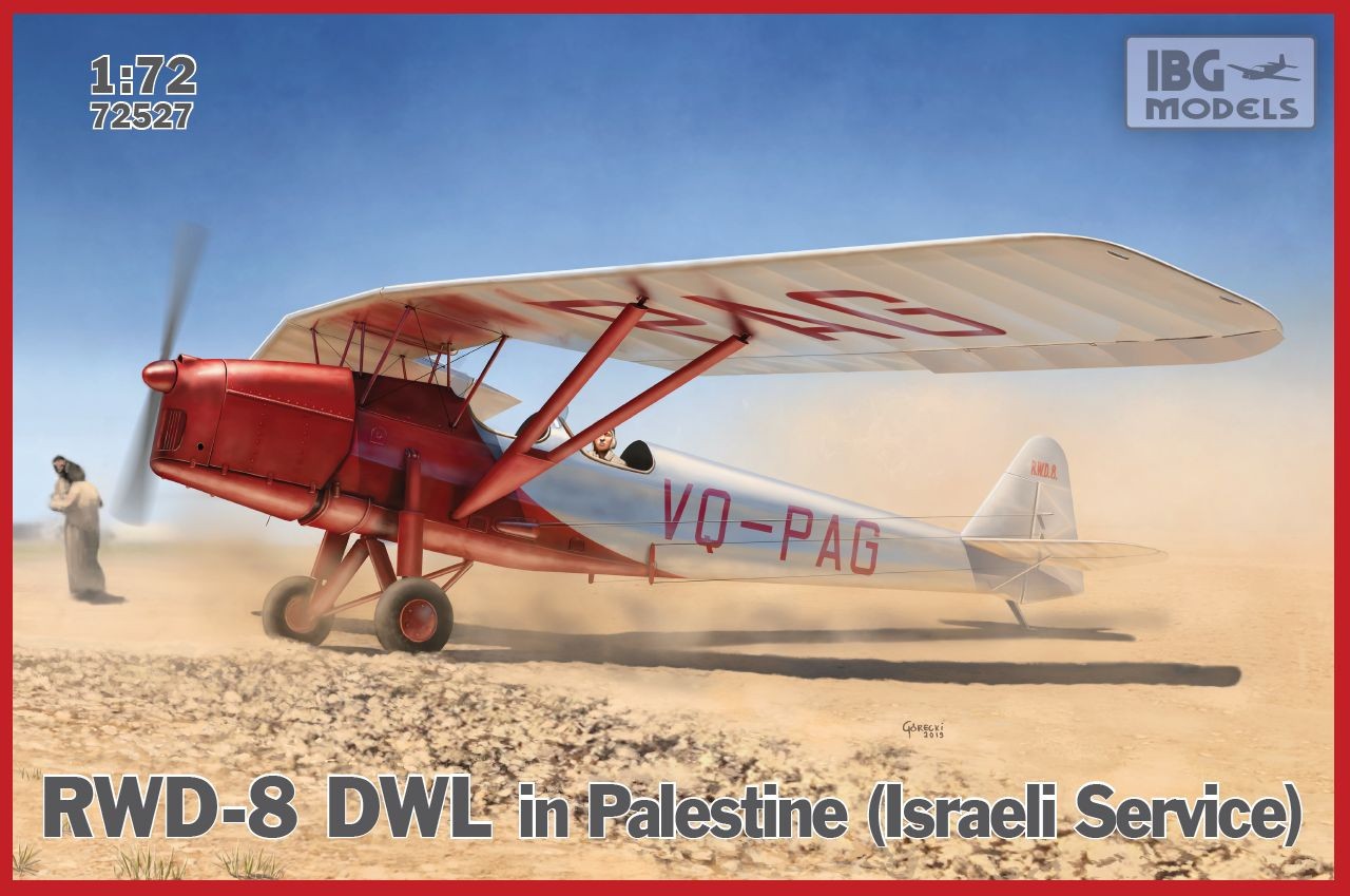 Maquette IBG RWD-8 DWL VQ-PAG en Palestine (en service israélien)-1/72
